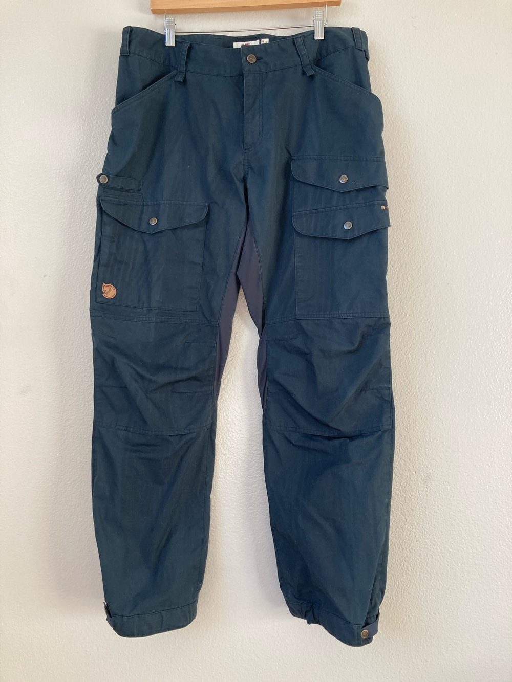 Fjallraven Vidda pro ventilated trs M trousers cargo pants 81160R G-1000 sz 37